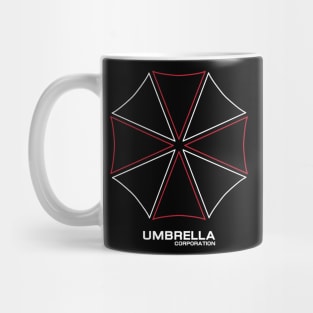 UMBRELLA CORPORATION LOGO RED WHITE RESIDENT EVIL Mug